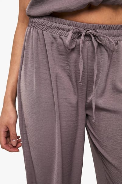 boohoo Dames Geweven wijde broeken | Mocha | Maat: 6