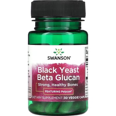 Zwarte Gist Beta-Glucaan, Plantaardige Capsules 30 (150 mg per tablet)