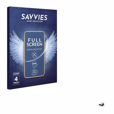 Savvies - Screenprotector voor Apple AirTag - Folie Beschermfolie transparant volledig dekking 4 Stuks