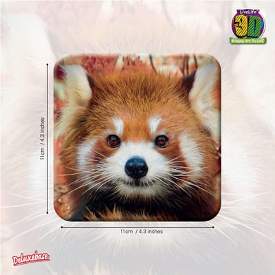 Dailygoods- Onderzetter Antislip - 3D Kurk Onderzetter - Grote Onderzetter 11cm - Drinkmat voor Mok - Origineel Kunstwerk - Ideaal Cadeau - Onderzetters