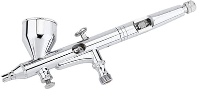 Dailygoods- Airbrush Kit - Dual Action - 0,2 mm/0,3 mm/0,5 mm Naalden - Voor Taartdecoratie/Modelbouw - Multifunctioneel - Eenvoudig Schoonmaken - Luchtpenseel