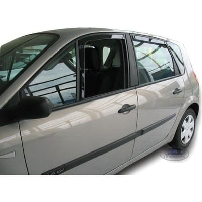 J&J AUTOMOTIVE | Heko Deflecteurs d'air Déflecteurs de Vent Pour Renault Scenic 2 Et Grand Scenic 2003-2009