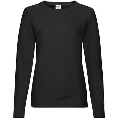 Dunne sweatshirt voor dames Fruit of the Loom Raglan