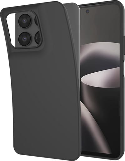 Just in Case hoesje geschikt voor Motorola Moto G37 / G47 Hoesje Siliconen - Flexibele Case - Zwart