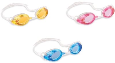 Duikbril zwembril voor kinderen SPORT Intex paars