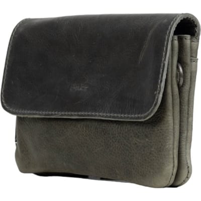 DSTRCT Raider Road Schoudertas Clutch Leer Grijs