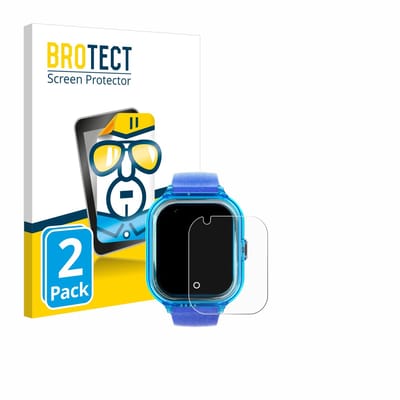BROTECT - Screenprotector voor SaveFamily Enjoy - Folie Beschermfolie transparant 2 Stuks