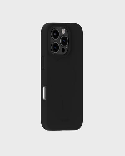 Holdit Soft geschikt voor MagSafe Case geschikt voor iPhone 16 Pro - Black