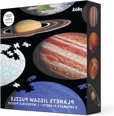 Puzzel Zonnestelsel - Legpuzzel Ruimte - Ontspannen Tijdverdrijf - 8 Planeten Ontwerp - 744 Stukjes - Meerkleurig