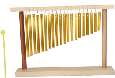 Tafelmodel Bar Chimes met 20 tonen - Windgong voor Muziek, Meditatie en Yoga Percussie Instrumenten