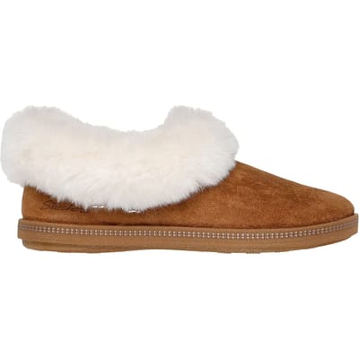 Skechers Cozy Campfire Dames Sloffen - Cognac - Maat 39