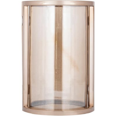 PTMD - Windlicht Jarie - Bruin - 18x18x28cm
