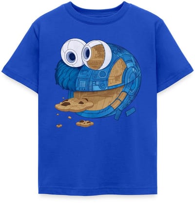 Sesamstraat Koekiemonster Machine T-Shirt Kinderen
