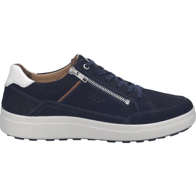 Josef Seibel - MADDOX 07 - Lage sneakersVrije tijdsschoenenHeren sneakers - Kleur: Blauw - Maat: 41