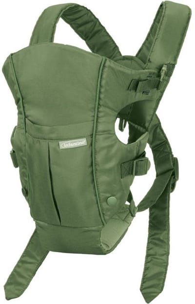 Draagzak - INFANTINO - Swift classic - Met zak en slab - Groen