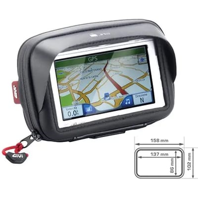 Sacoche de guidon support GPS smartphone GIVI S954B pour moto scooter vélo Neuf
