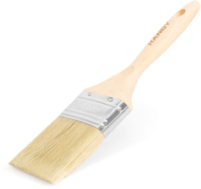 Verfkwast 3 Inch (75 mm) – Houten Handgreep – Platte Kwast Voor Muren, Schuttingen En Grondverf – Voor Water- En Oplosmiddelhoudende Verf [11193E]