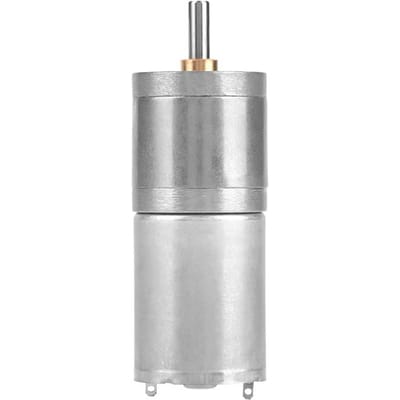 1 pièce 25 mm CC 12 V 25GA-370 Moteur à engrenages métalliques basse vitesse pour serrure électronique Type 2