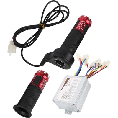 48V500W Fiets Borstel Controller Universele Fiets Draaigreep Elektrische Fiets Accessoires black