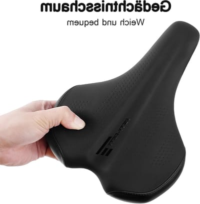 Comfortabele MTB Zadel met Geheugenfoam en Waterdichte Eigenschappen voor Fietsen, Geschikt voor Mannen en Vrouwen, Ideaal voor Mountainbike en Racefiets