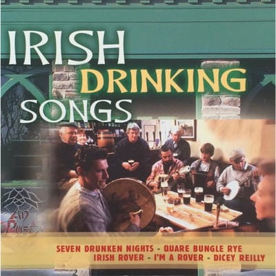 CD VARIOUS - Irish Drinking Songs  GO905084 Pure Gold 2002 Europe Music Others Gebruikt black