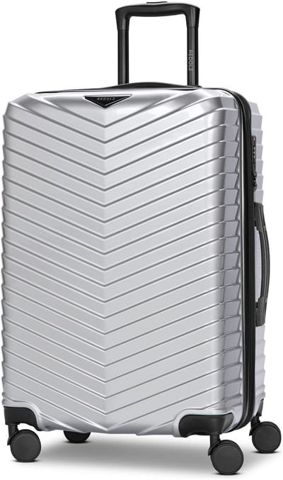 REDOLZ trolley Essentials 18 Trolley Metallic-Silver Shiny zilverkleurig 66cm