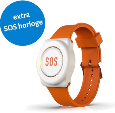 Alarmknop - Losse SOS Horloge - Koppel tot 20 zenders - SOS knop voor Senioren - Senioren Alarm - Personenalarmering - Paniekknop - Persoonlijke Alarmen - Alarmknop Voor Ouderen en Hulpbehoevenden - Noodknop - Noodoproepknop