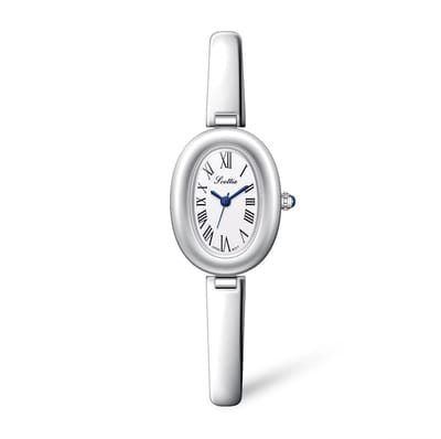 Scottie Dames Horloge Zilverkleurig | Ovaal Plaat | Dames Horloges | Dames Sieraden | Horloges | Luxe Geschenkdoos |