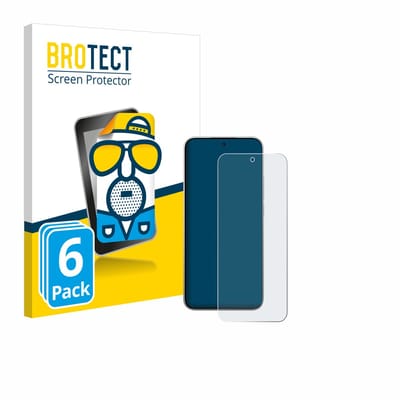 BROTECT - Screenprotector voor Xiaomi 15T - Folie Beschermfolie matte 6 Stuks