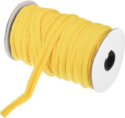Paspelband 30 yards 5/8 inch paspelband voor naaien DIY handwerk stoffen rand trim geel