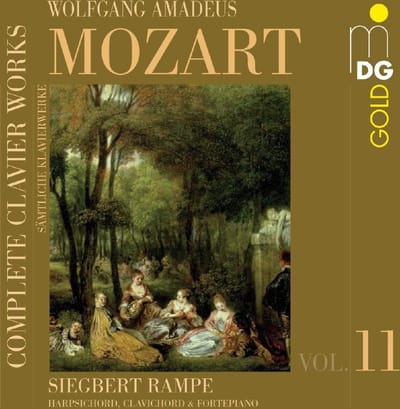 Siegbert Rampe - Mozart: Complete Clavier Works Vol. 11 (CD)
