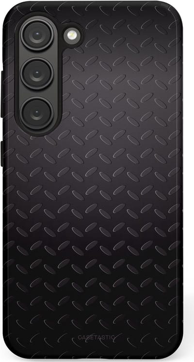 Casetastic Hoesje Geschikt voor Samsung S23 - Stijlvolle Beschermende Duo-layer Case - Geometaal