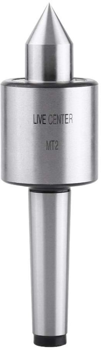 Dailygoods- Live Center Precisie-rotatie - Morse Taper - Draaigereedschap - 60° Hoek - Schokbestendig - Nauwkeurigheid Verliesvrij - Draaicentrum