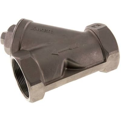 G 2'' RVS Y-filter 0.6 mm Maaswijdte 40 Bar - SLSE-F-200