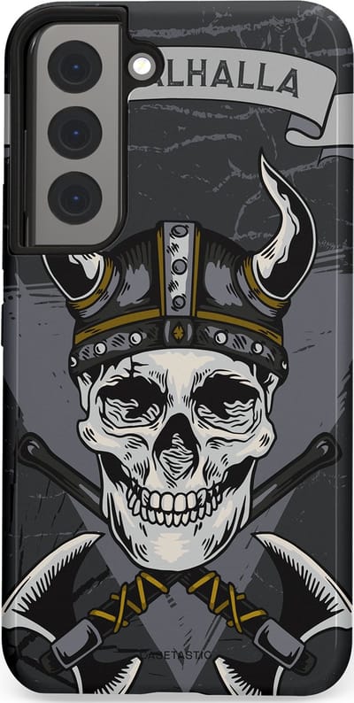 Casetastic Hoesje Geschikt voor Samsung S22 - Stijlvolle Beschermende Duo-layer Case - Valhalla