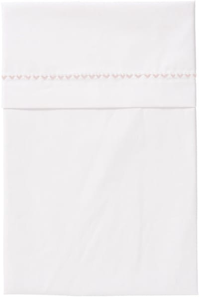 Cottonbaby hartjes wieglaken roze