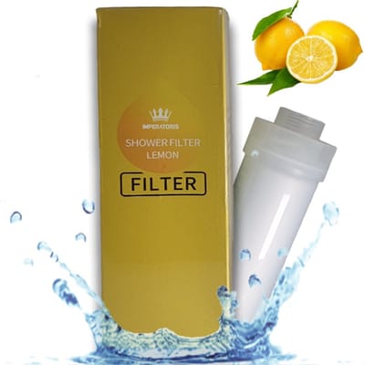 Imperatoris | Douchefilter- Waterfilter Voor Douchekop met Geur - Shower Filter - Kraanfilter - Spa Gevoel - Lemon