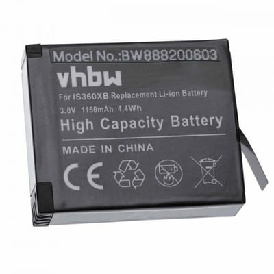 Camera accu compatibel met Insta360 ONE X - vervangt PL903135VT / 1150 mAh