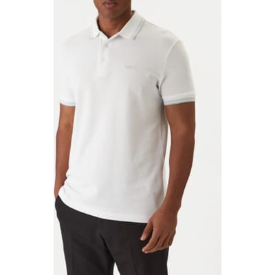 Hugo Boss poloshirt korte mouw wit