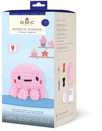 DMC Amigurumi XXL kit dieren haken 13cm - Octopus - 1st