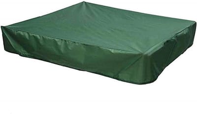 Zandbakhoes Vierkant - Zandbak Luifel - Speelgoed Beschermen - Waterdicht Oxford Doek - 180 x 180 cm - Groen