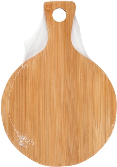 Snijplank crea com d 17cm lengte 24cm bamboe | 8 stuks