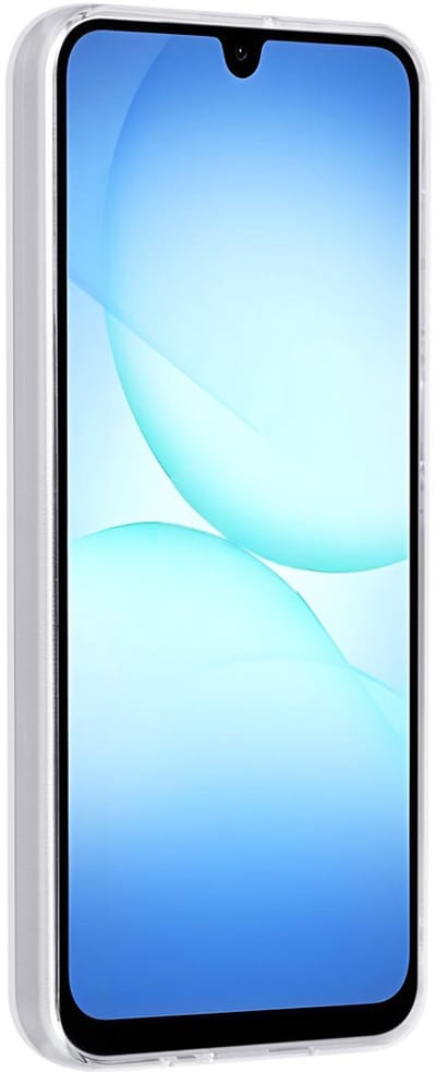 TUNIQ Back cover - Galaxy A17 - Transparant - Schokabsorberend TPU - Verhoogde cameraring