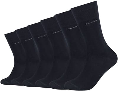 camano, Sokken Dames sokken Heren sokken Zakelijke sokken Multipack, herensokken damessokken 6-pack Multipack sokkenpakket, comfortabele boord zonder elastische druk, comfortabel draagcomfort, verstevigde hiel en teen voor lange levensduur.