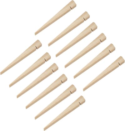 ProPlus Tentharing - 12x - hout - 30 cm - tentpennen/zandharing