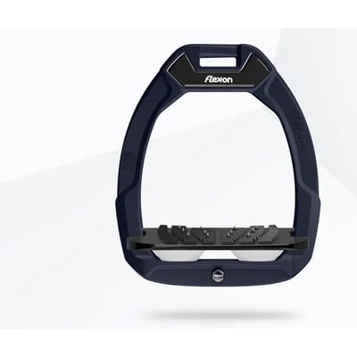 Veiligheidsstijgbeugels Paardrijden Inclinatie Ultra Grip Bordeaux/Grijs/Wit Flex-On Safe-On