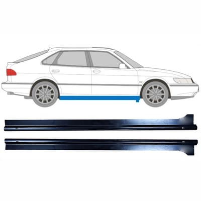 Reparatie dorpel voor Saab 900 1978-1998 / Links + Rechts / Set