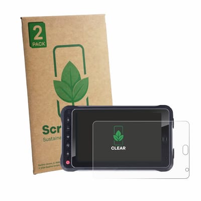 2 Stuks Screenprotector voor Hugerock X72 - Hoogwaardige Beschermfolie transparant