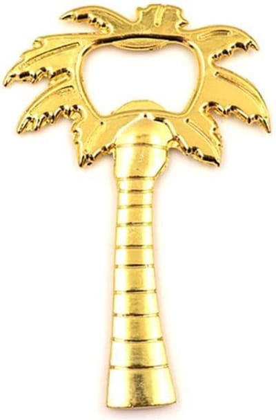 Finnacle - Palm-boom fles-opener voor tropische verfrissingen - Goud