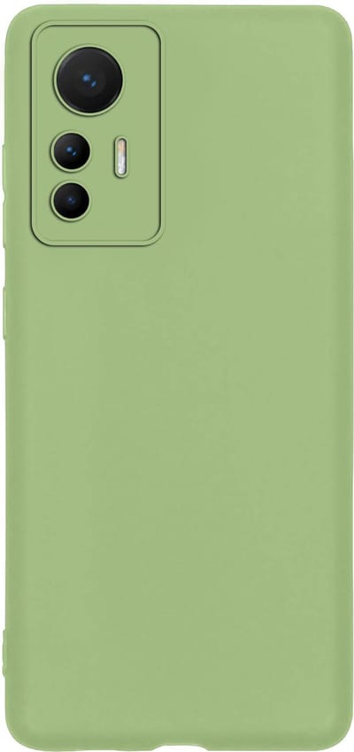 Hoes - Geschikt voor Xiaomi 12 Lite - Sterk & Shockproof - Hoesje Cover - Siliconen Case - Groen
